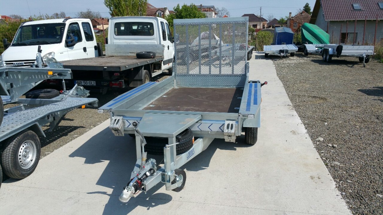 Trailer Jos 3 Axe De Vanzare Trailer Second Hand Platforma