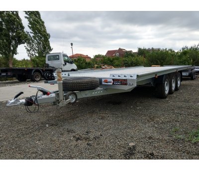 Platformă / trailer auto marca Niewiadow Mars L600 3 axe 3500 kg