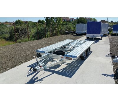 Trailer / platforma auto L400 pod drept de inchiriat