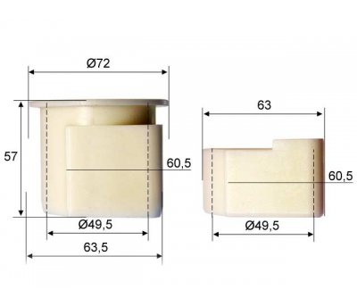  Set bucsi AL-KO 161S/VB-251S/R d50 1210131