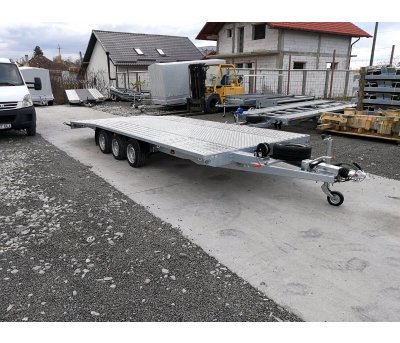 Platforma / trailer auto marca Niewiadow Jupiter L600 3 axe 3500 kg