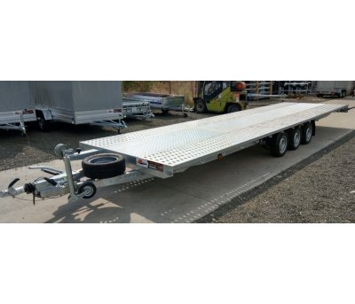 Platformă / trailer auto marca Niewiadow Boro Indianapolis L850 R13C pod drept si plin