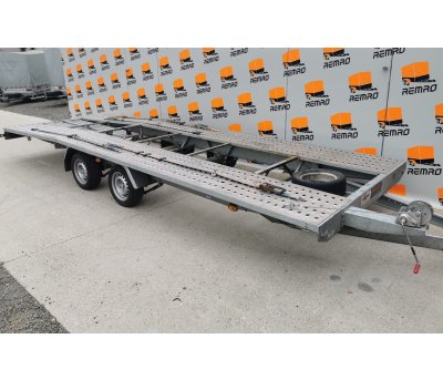 Trailer / platforma auto L600 3000 kg de inchiriat