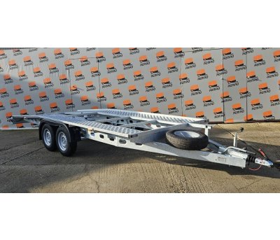 Platformă / trailer auto marca Gala Taurus L450 R14C, CIV si numere provizorii valabile 90 de zile