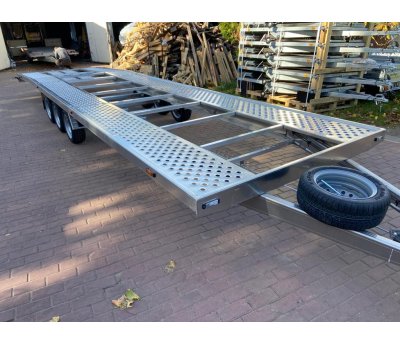 Platformă / trailer auto marca Gala Taurus Aluminiu L850 R14C 