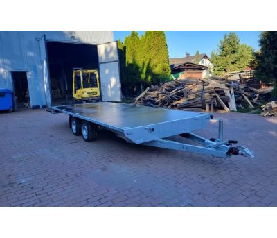 Platforma / trailer auto marca Niewiadow Atlas L500 3000 kg, CIV si numere provizorii valabile 90 de zile