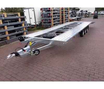 Platformă / trailer auto marca Niewiadow Indianapolis L850,CIV si numere provizorii valabile 90 de zile