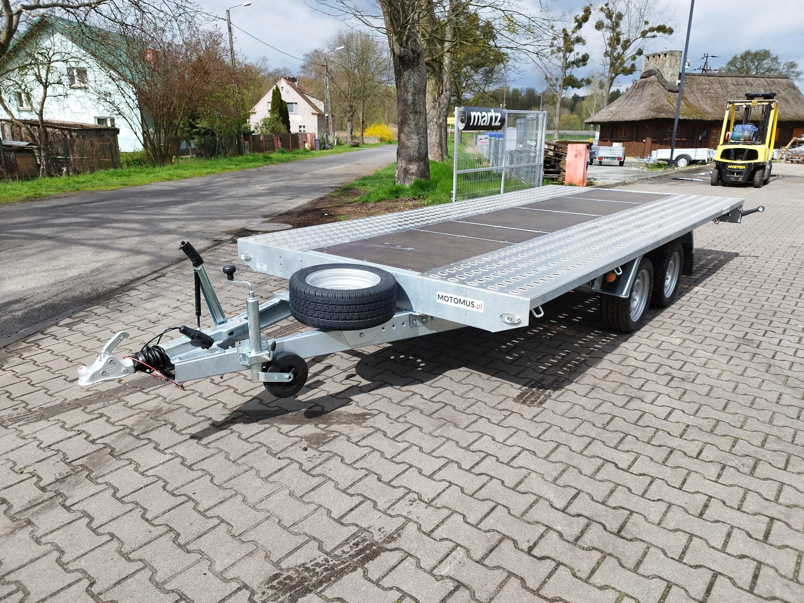 Platforma / trailer auto marca Niewiadow Mars L 450 x l 210 